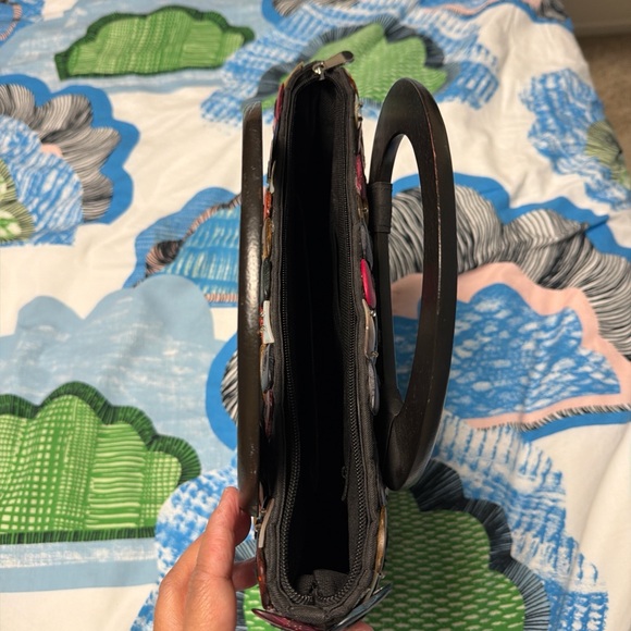 Othr Multicolor Mosaic Tote with Dark Handle - Picture 3 of 4